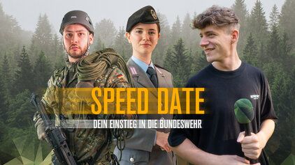 Das Header Bild für das Bundeswehr Speed Date Event